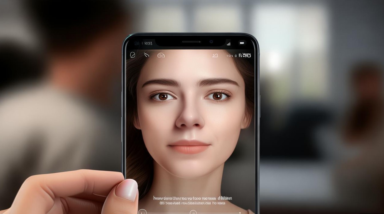 vivo自拍时怎么手动调整焦点?