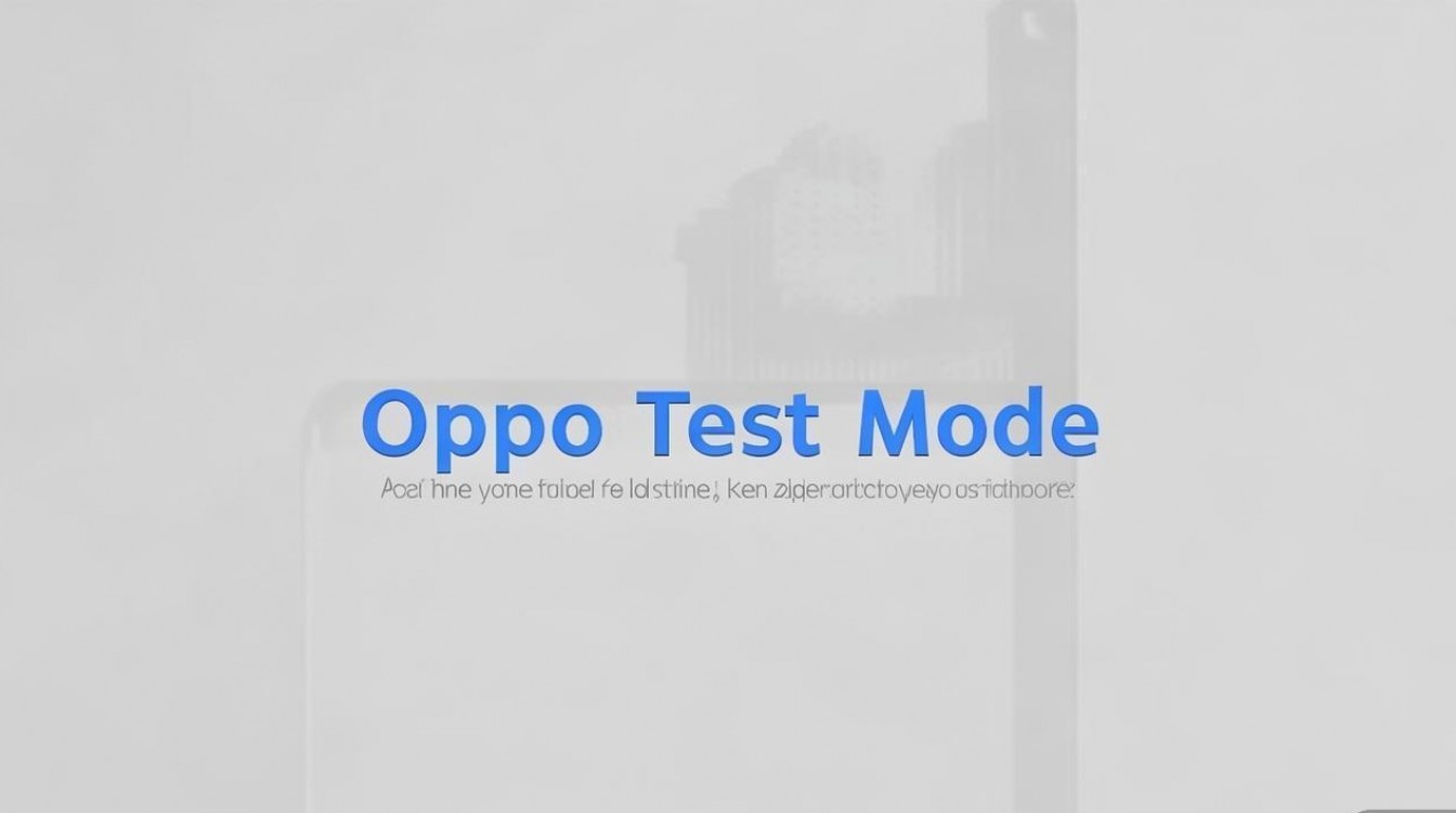 oppo测试模式怎么开?开启后能干嘛?注意事项有哪些?