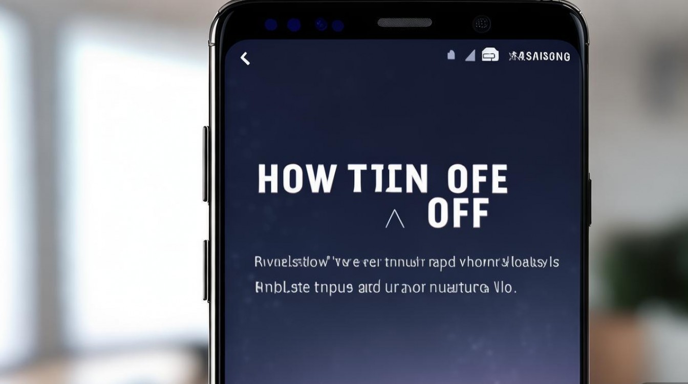 三星s8怎么关闭后台程序和通知？