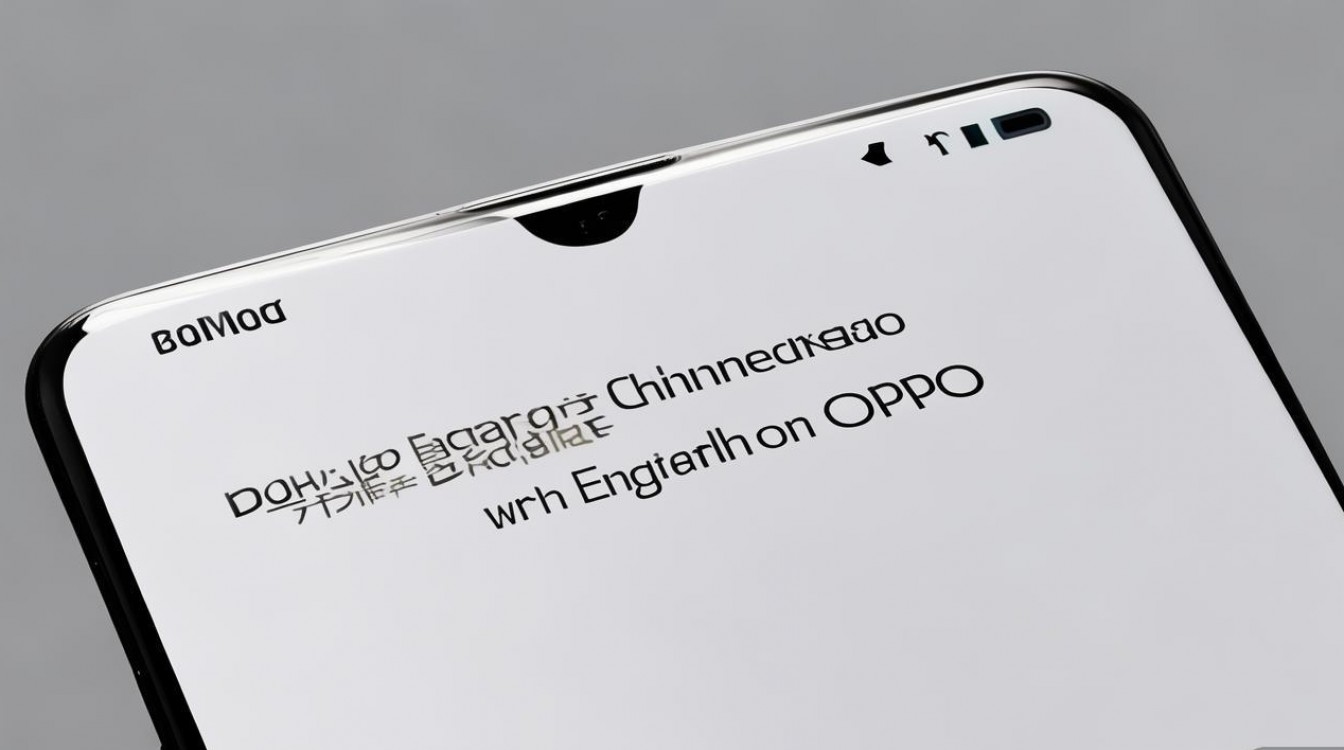 oppo手机系统如何将中文界面切换为英文显示?