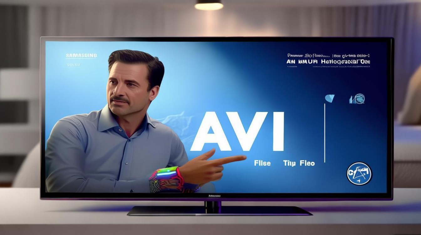 三星电视播放avi格式文件没声音怎么办?