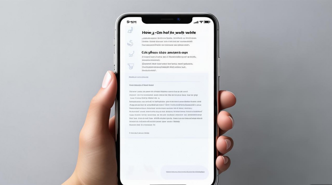 苹果手机变白色是什么原因？怎么恢复正常颜色？