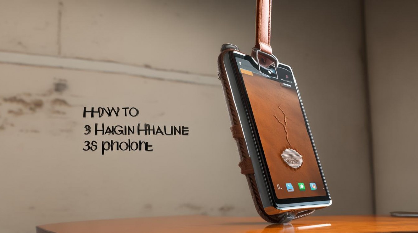 华为5s手机绳怎么挂才牢固不伤机？