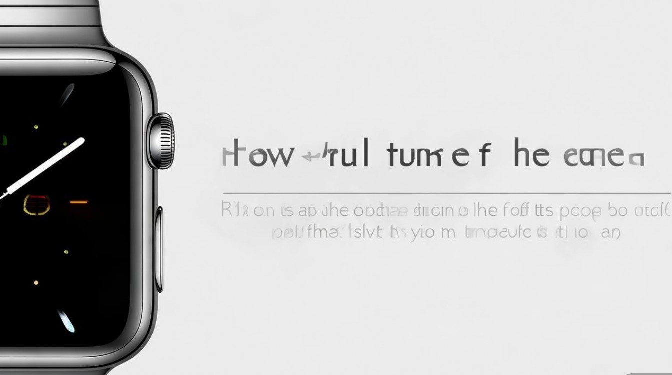 苹果手表怎么关闭亮屏?自动常亮/抬手唤醒怎么关?