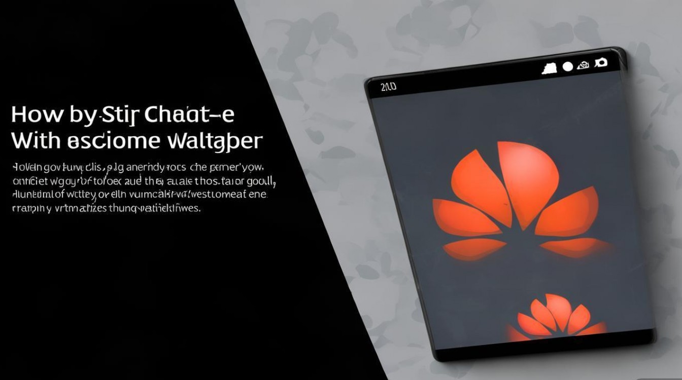 华为手机怎么自定义屏保?教你设置个性化锁屏壁纸。