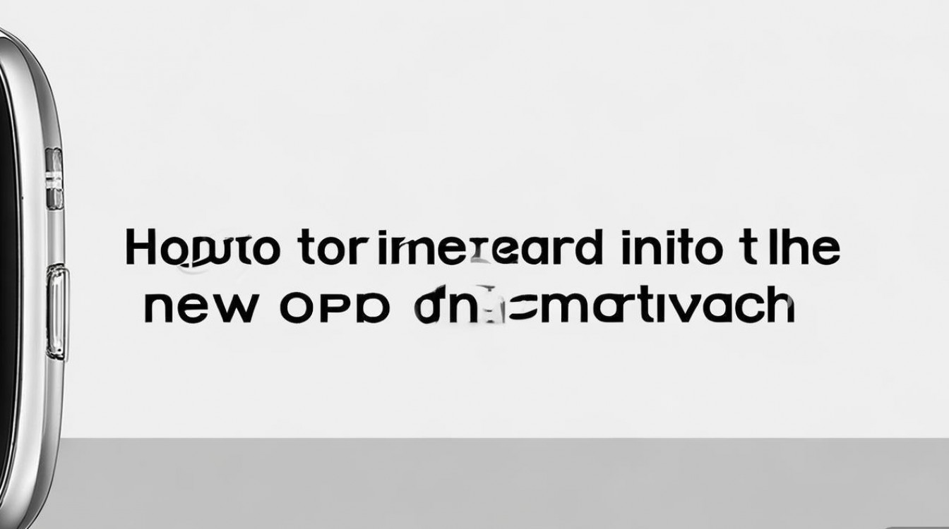 OPPO新手表插卡教程，卡槽位置与SIM卡类型怎么选？