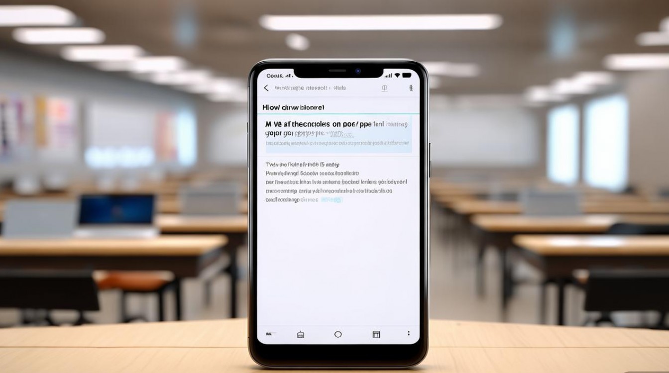 教室里OPPO手机如何进行各项检查与设置？