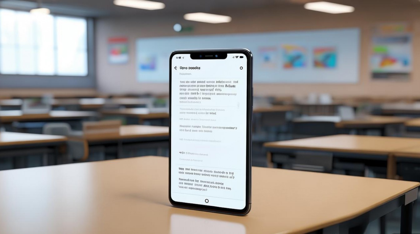 教室里OPPO手机如何进行各项检查与设置？