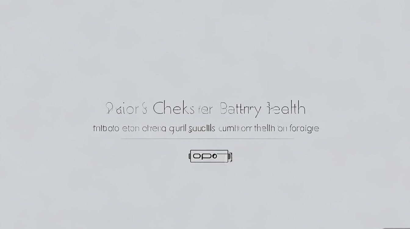 OPPO手机电池健康怎么查?官方方法与第三方工具全解析