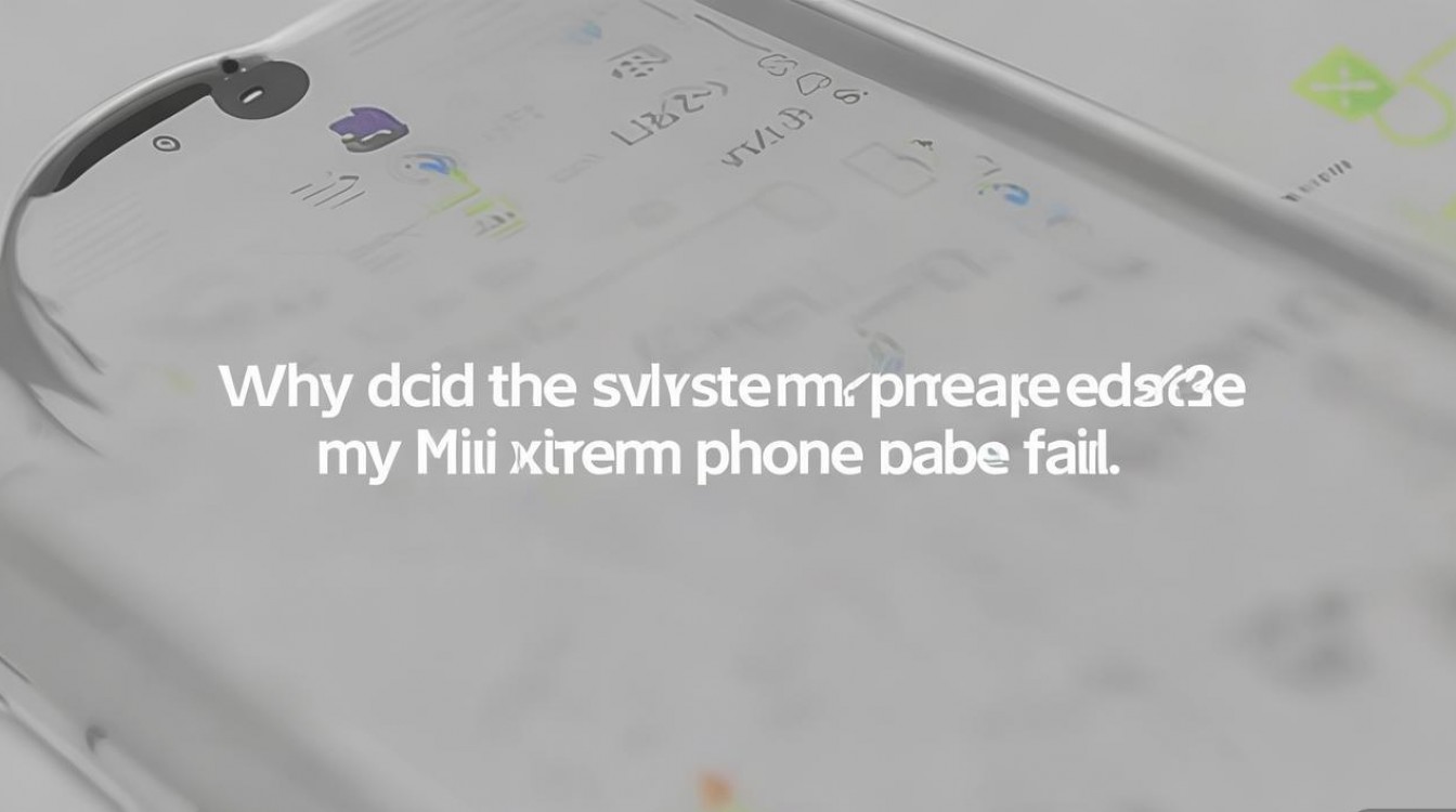 vivo刷机小米系统升级失败原因及解决方法是什么？