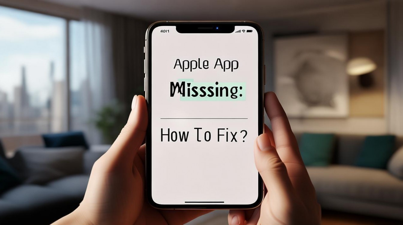 苹果app不见了怎么找回？手机里app消失怎么办？