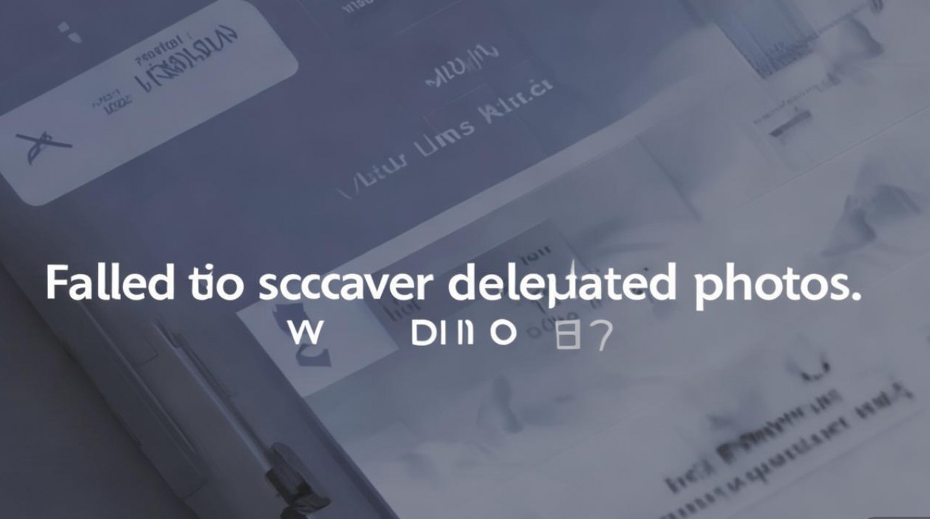 华为恢复删除的照片失败,怎么办?