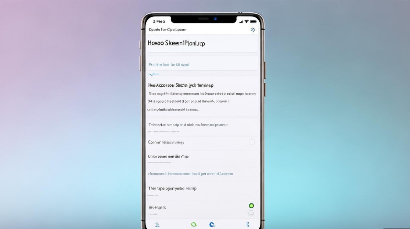 oppo手机怎么弹出识屏功能?设置步骤是什么?