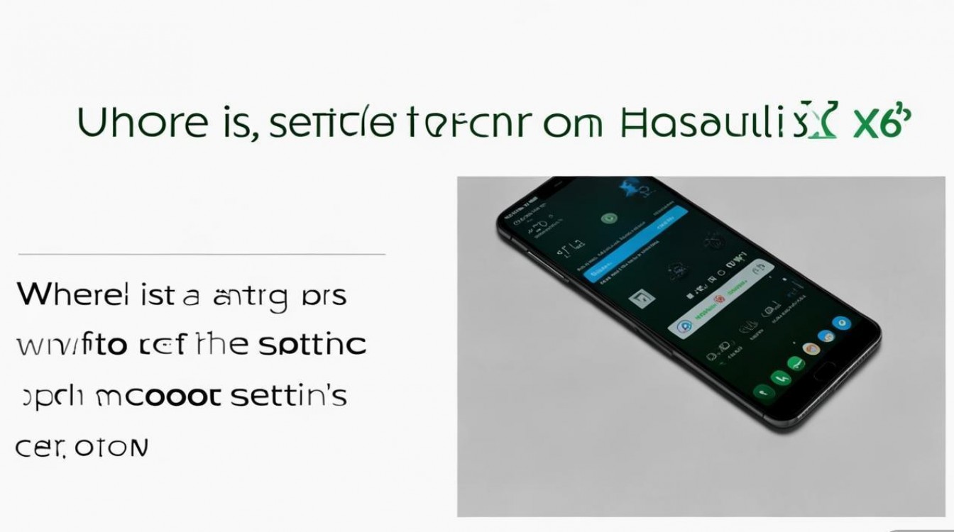 华为x6手机设置入口在哪?系统设置找不到怎么办?
