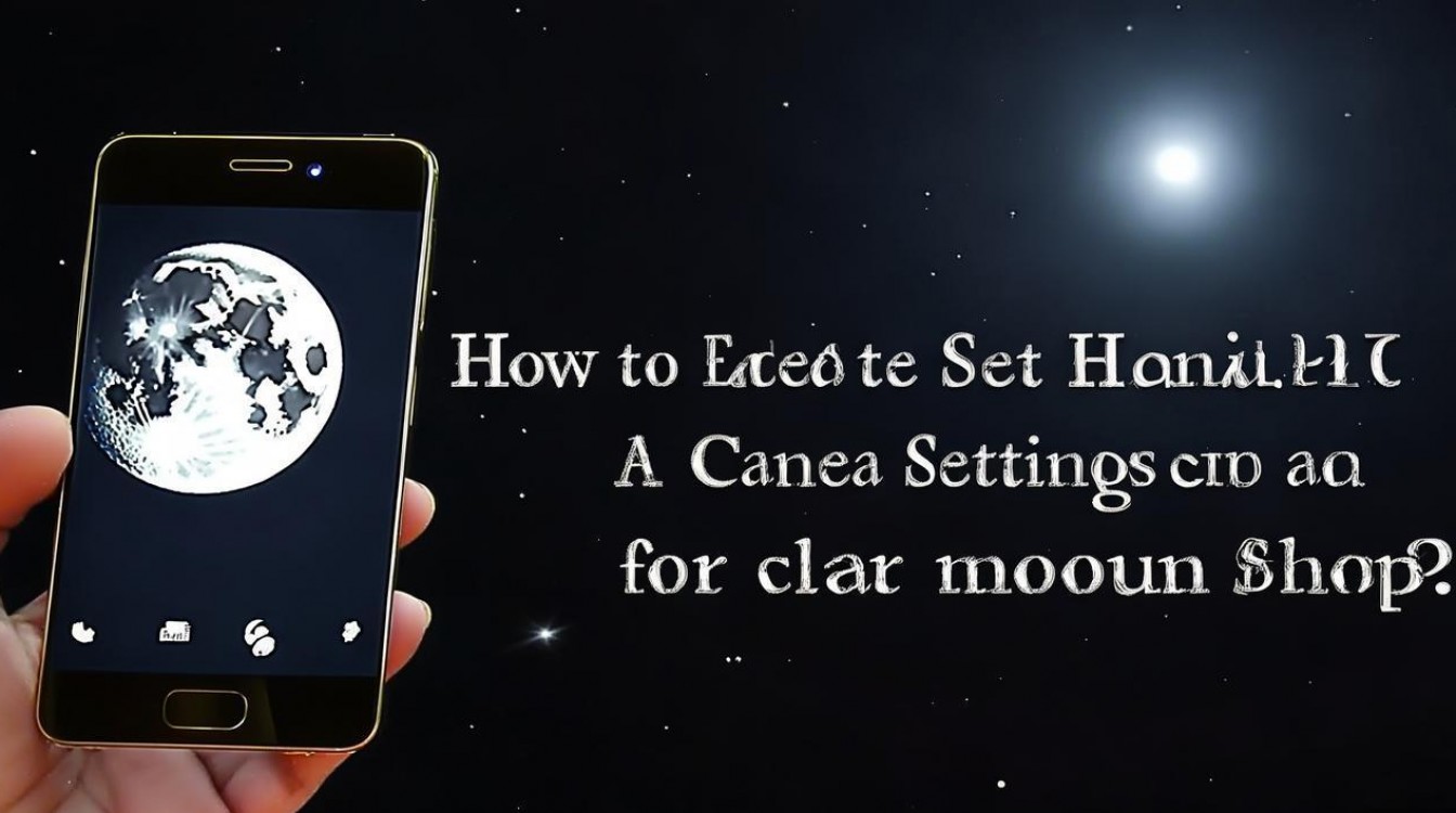 华为p10拍月亮参数怎么设置才能拍清楚?