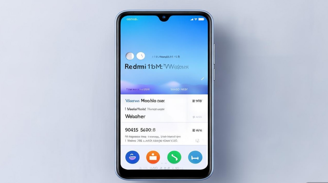Redmi Note 11R怎么在桌面设置天气 widget?