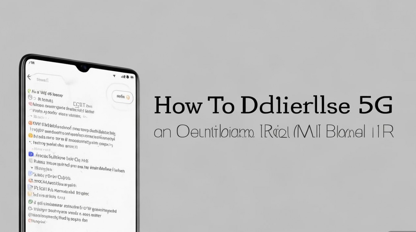 Redmi Note 11R怎么关闭5G网络?详细步骤在这里