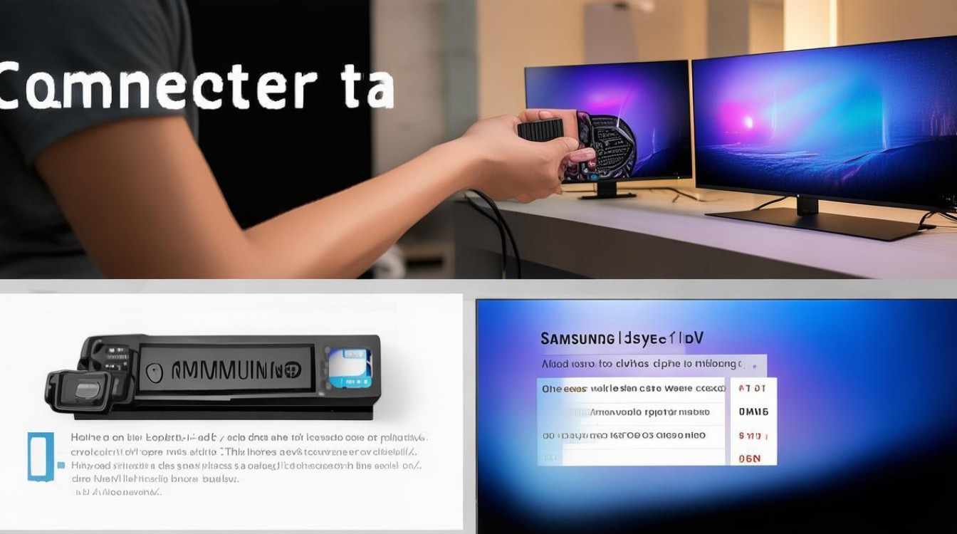 电脑怎么连三星电视?HDMI线/无线投屏步骤详解