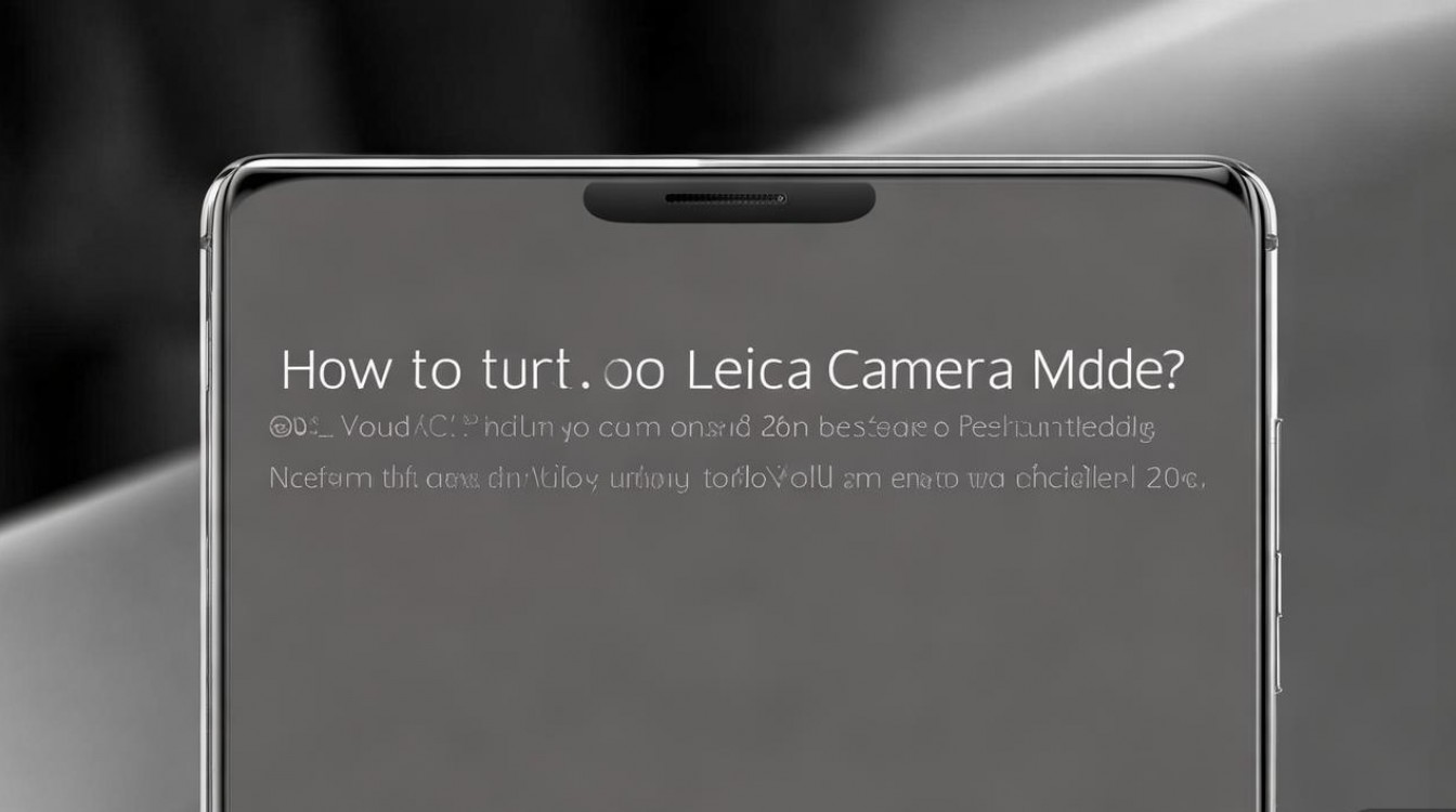 华为p10如何打开莱卡相机模式?