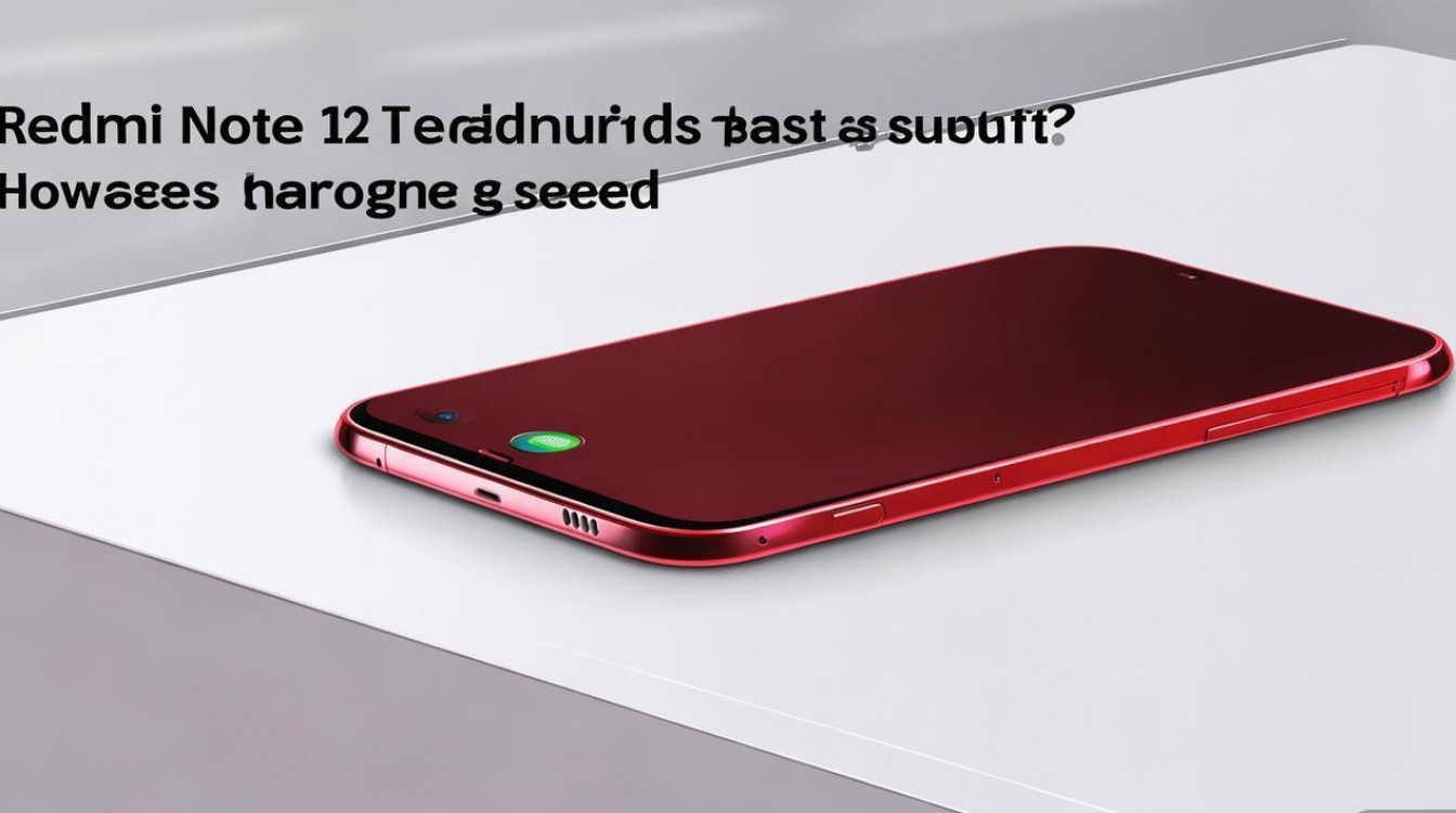 Redmi Note 12潮流版支持快充吗?充电速度怎么样?