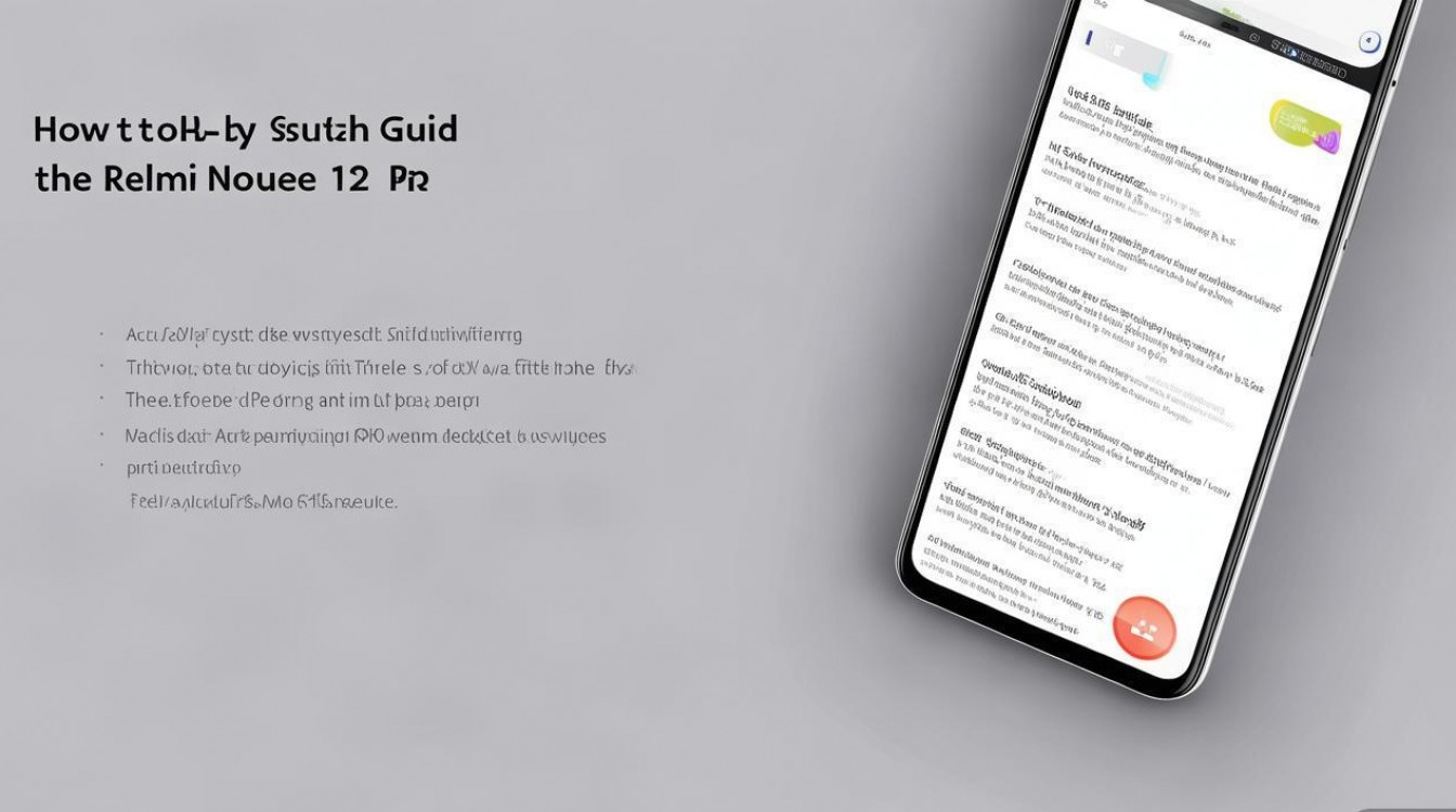 Redmi Note 12 Pro怎么换机?详细步骤有哪些?