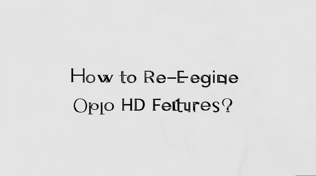 oppo hd功能关闭了怎么重新开启？