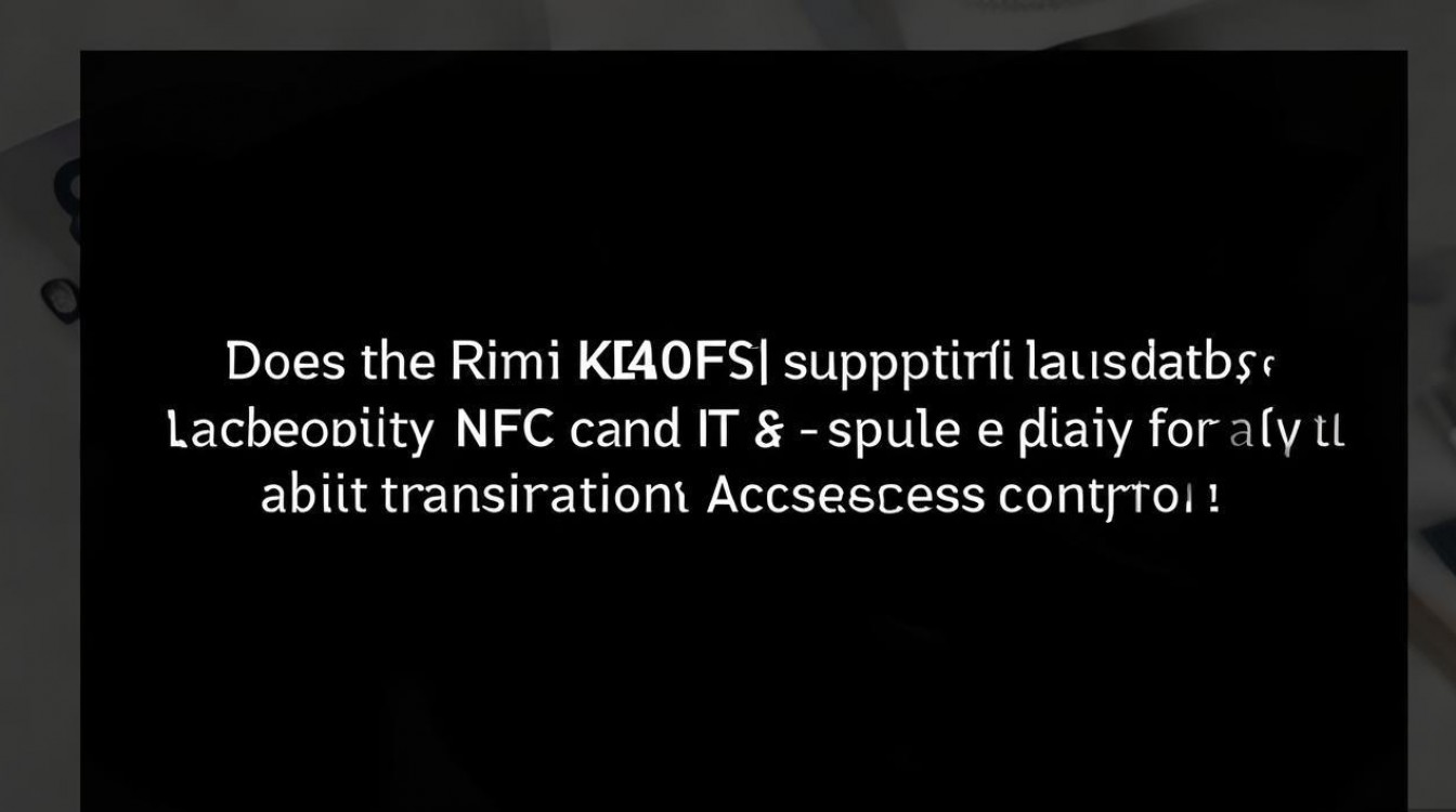 Redmi K40S支持NFC功能吗？日常使用能刷公交门禁吗？