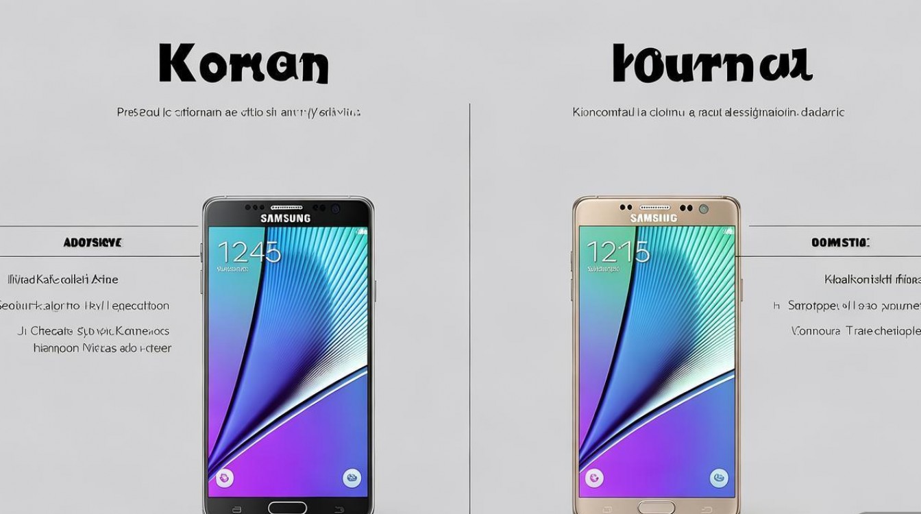 韩版三星Note5和国行有啥区别?值不值得买?