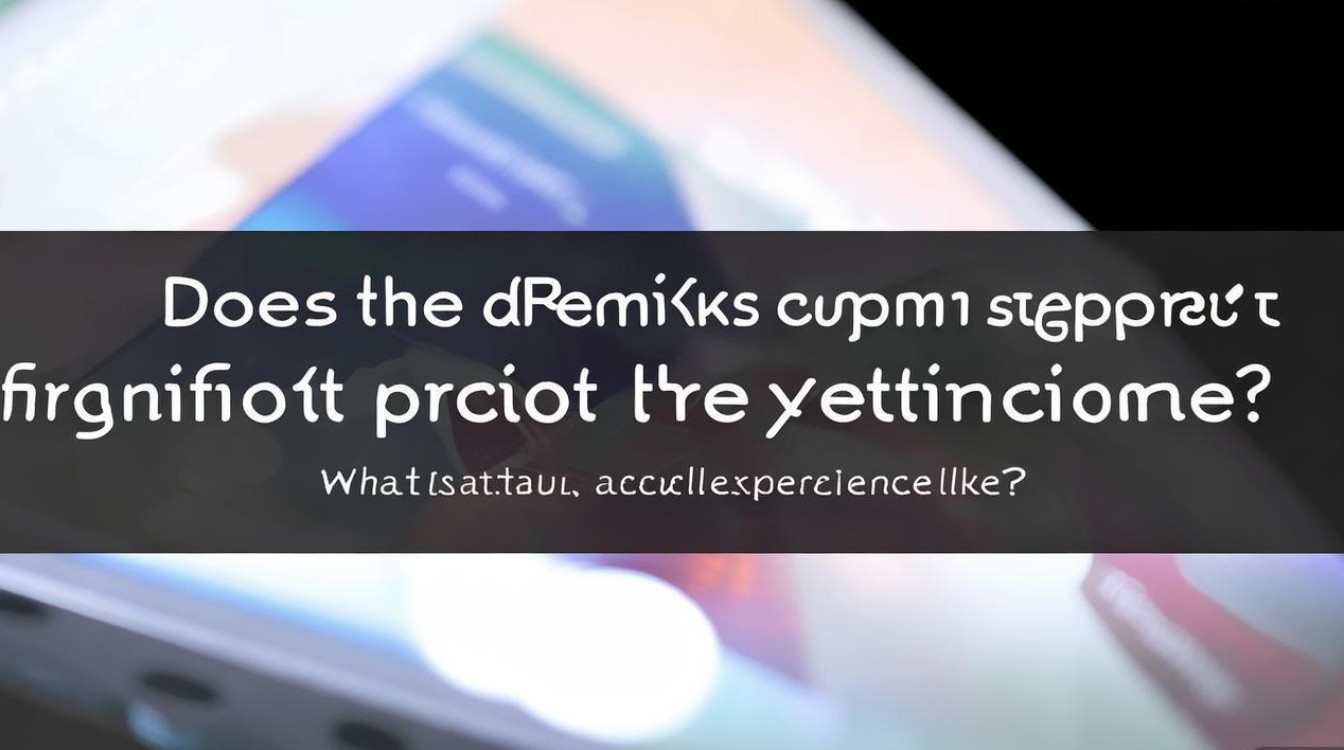 Redmi K40S支持屏幕指纹识别吗？实际体验怎么样？