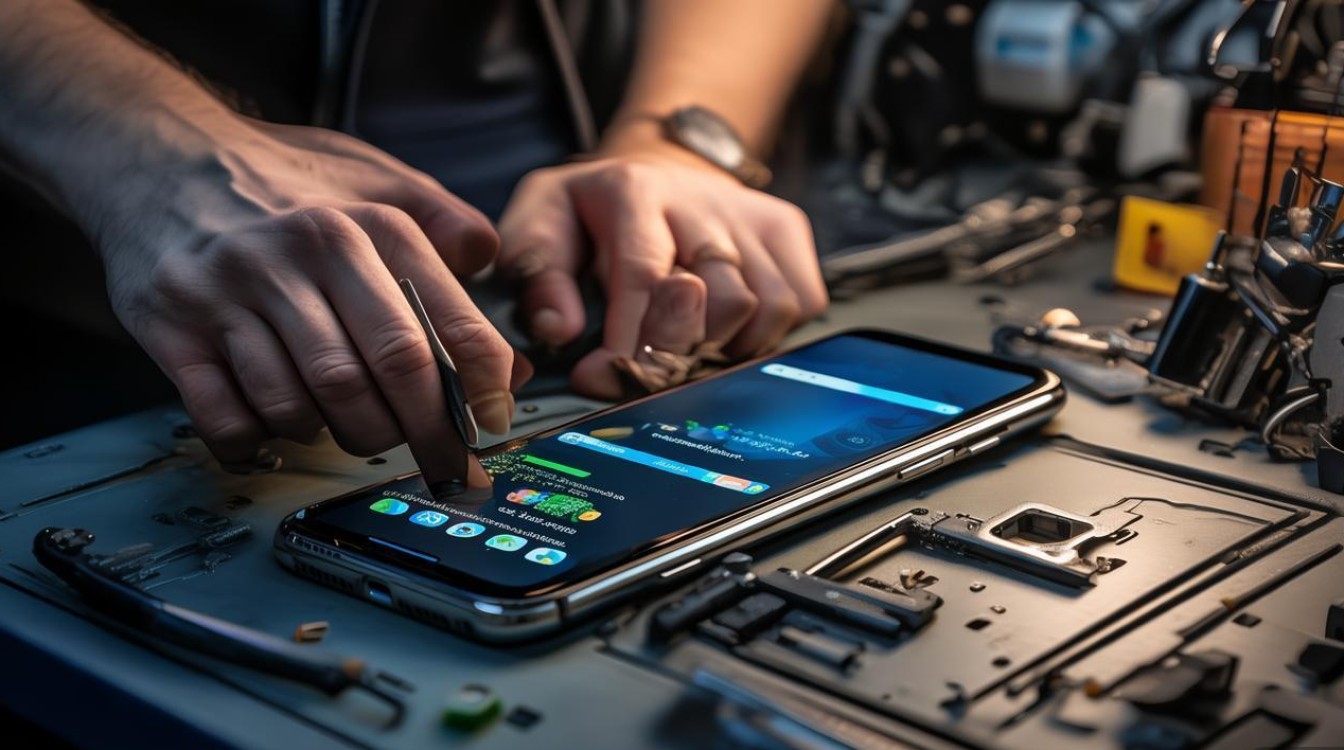 苹果5s突然黑屏没反应，瞬间断电怎么修？