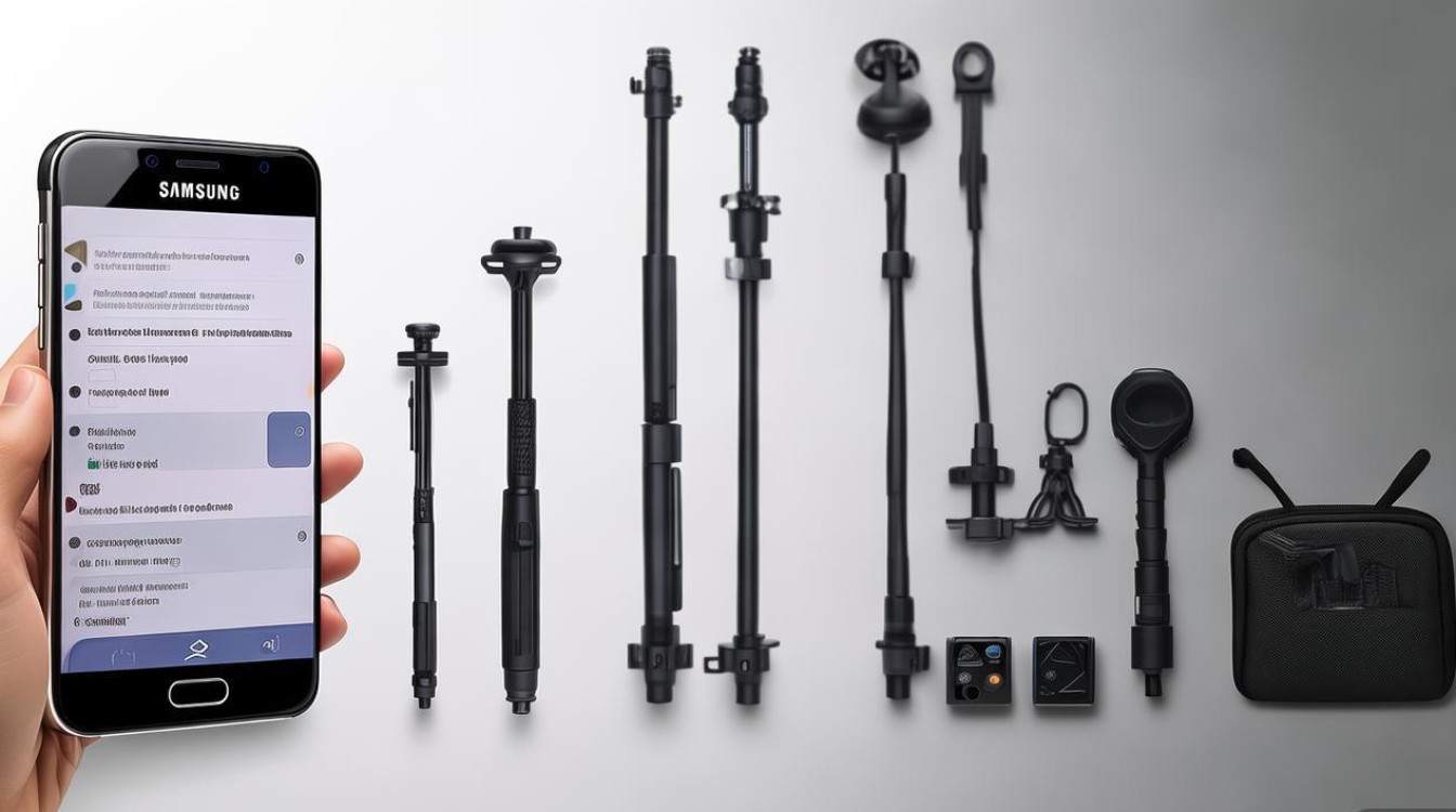 三星g7108怎么连自拍杆?详细步骤和配件推荐