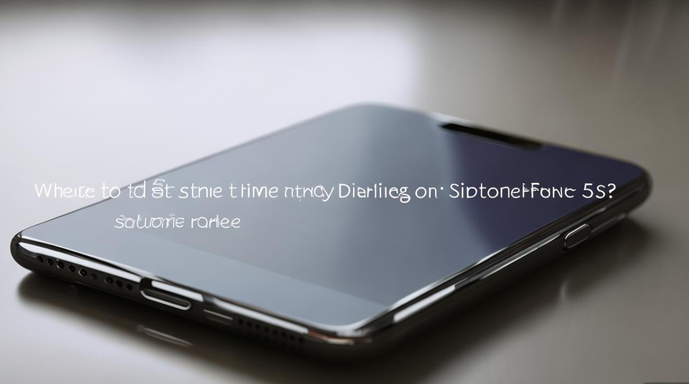 苹果5s时间不显示在哪设置?解决方法看这里