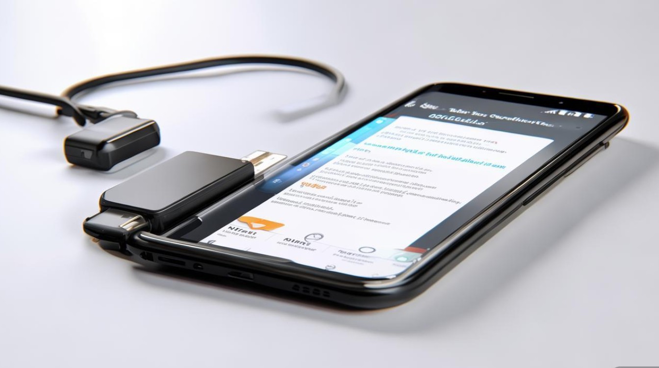 华为5a手机怎么用OTG线连接U盘传输文件?