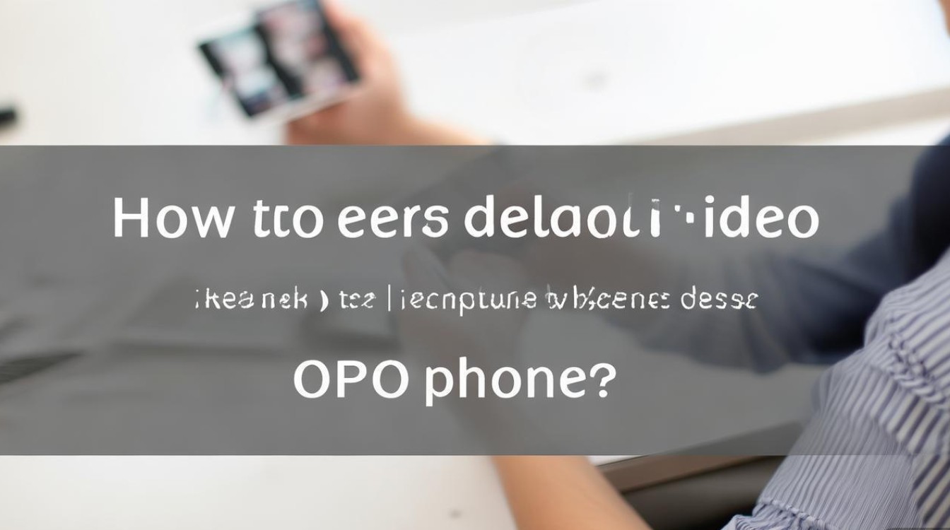 oppo手机怎么找回已删除的视频备份?