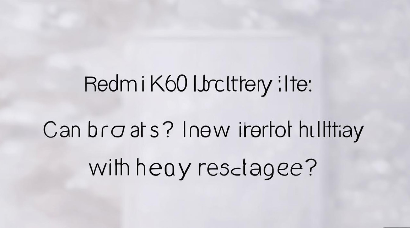 Redmi K60续航到底怎么样?重度使用一天能撑住吗?