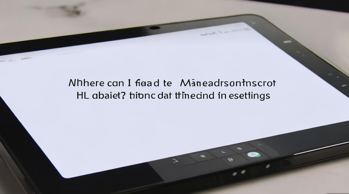华为平板哪里查看mac地址?设置里找不到怎么办?