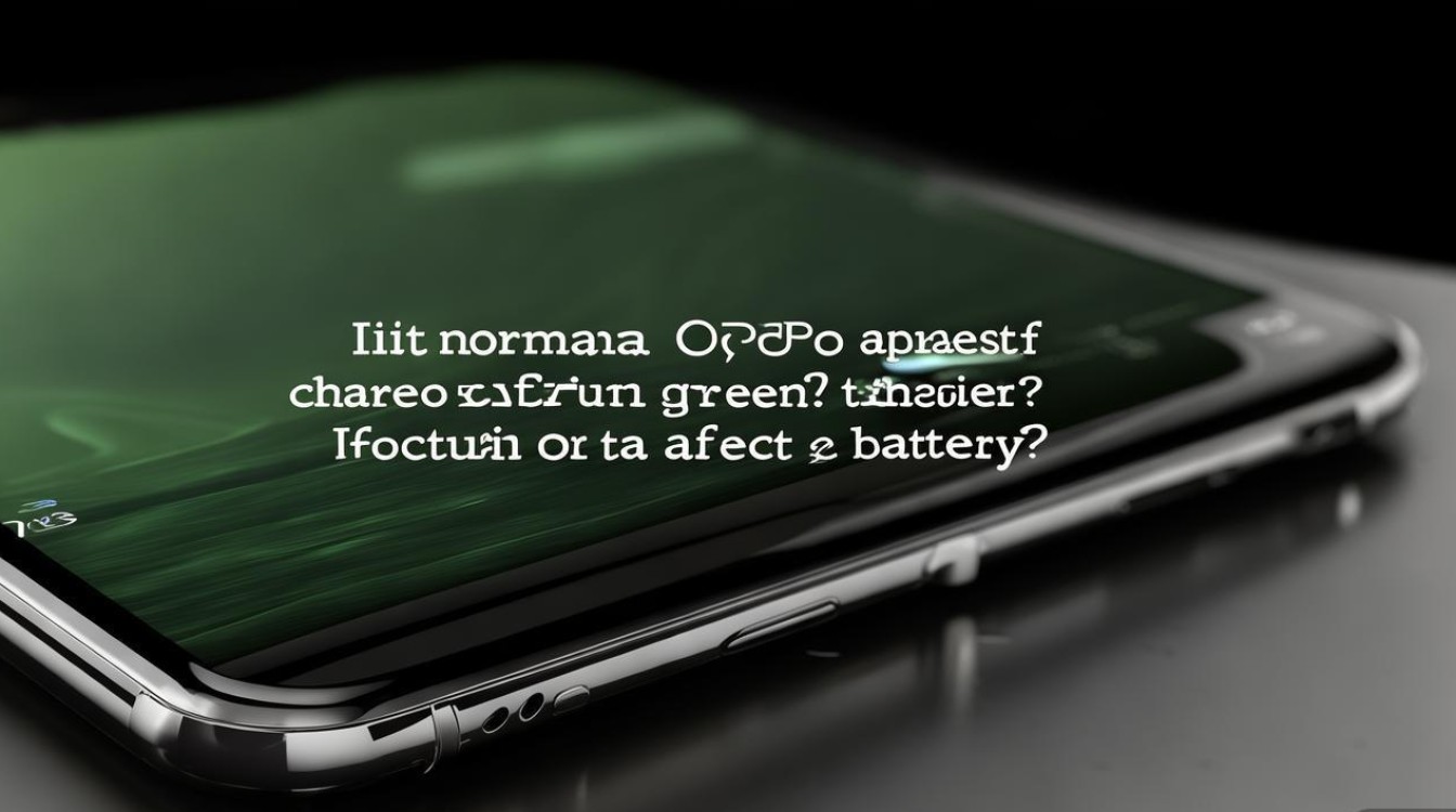 oppo充电变绿色是正常现象吗?对电池有影响吗?