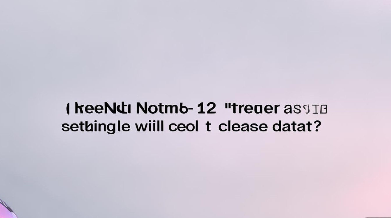 红米Note 12恢复出厂设置会清数据吗?步骤是什么?