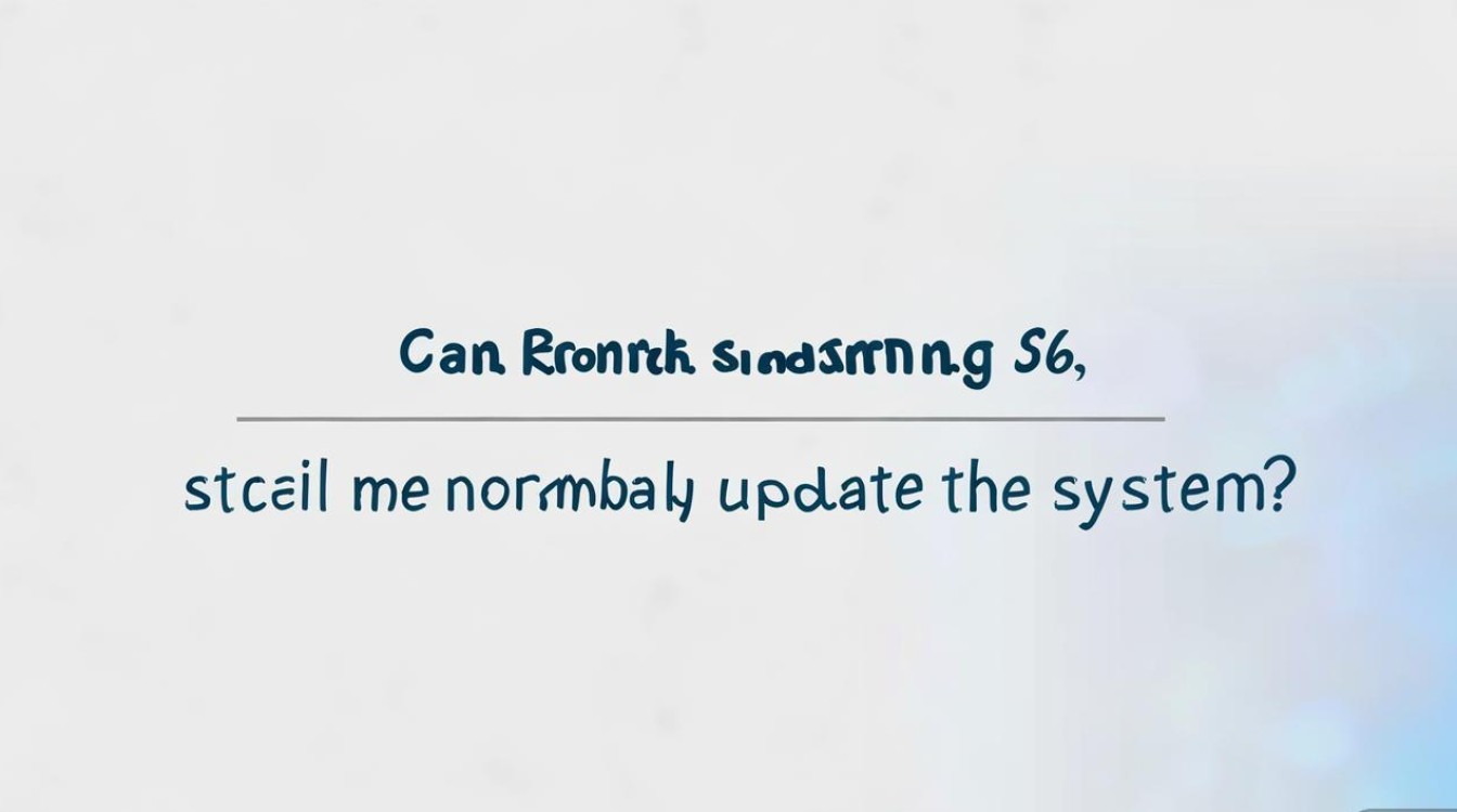 root三星s6后还能正常更新系统吗?