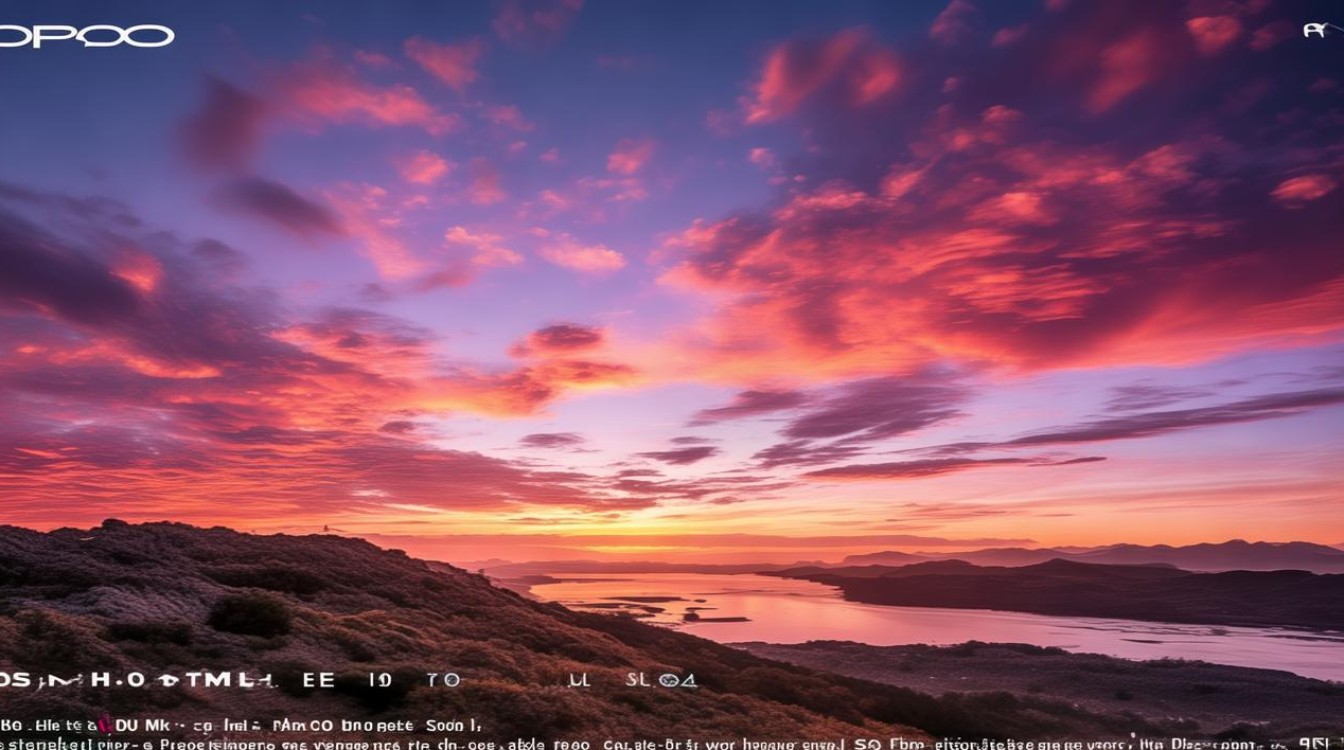 oppo拍日落怎么拍出大片感?新手必学参数与构图技巧