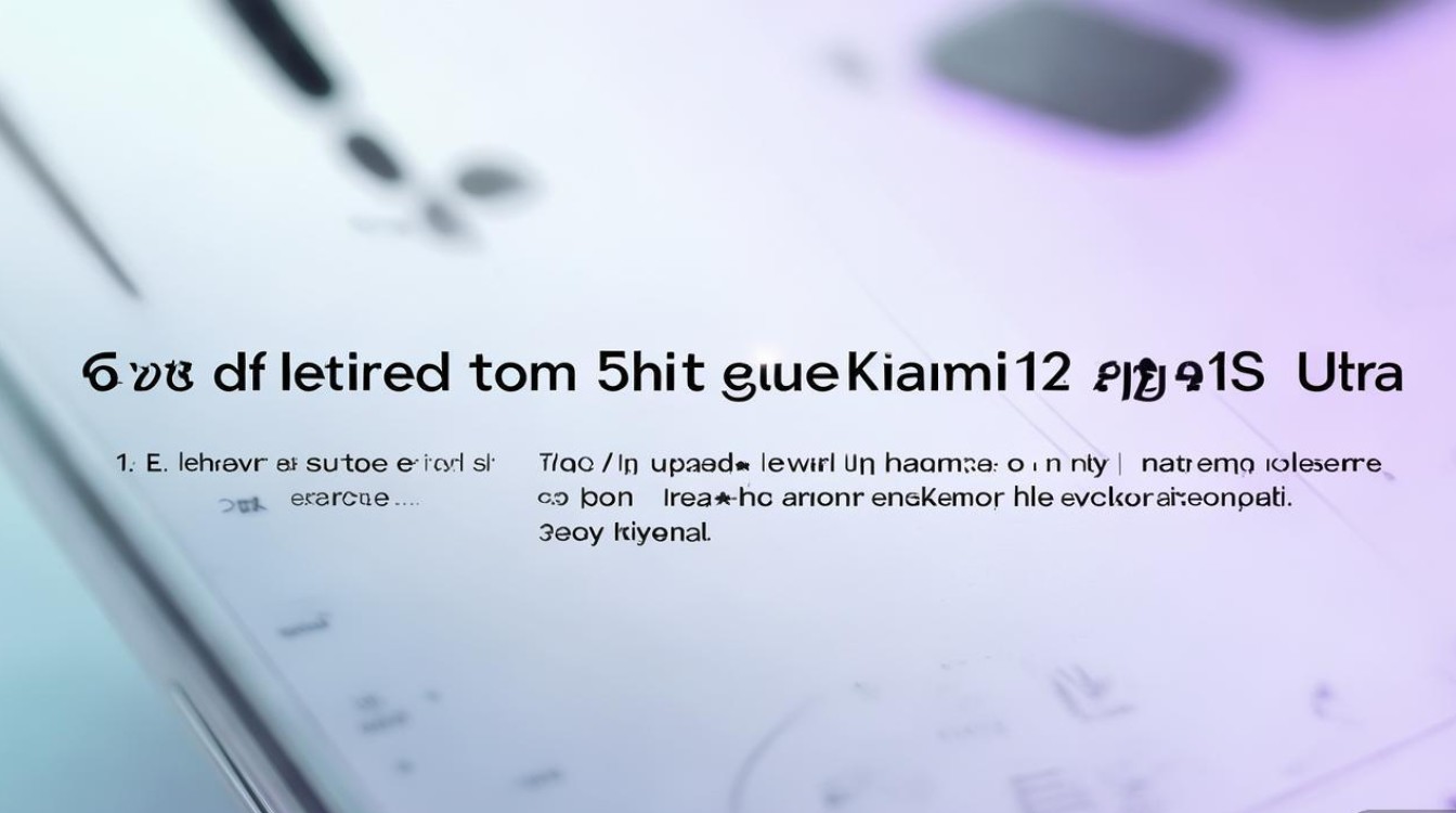 小米13S Ultra如何关闭5G网络？详细步骤教程来了