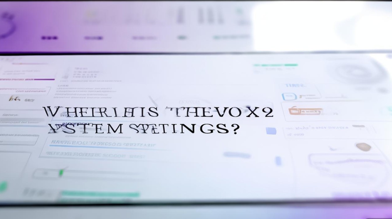 vivox9系统设置在哪？新手快速查找方法指南