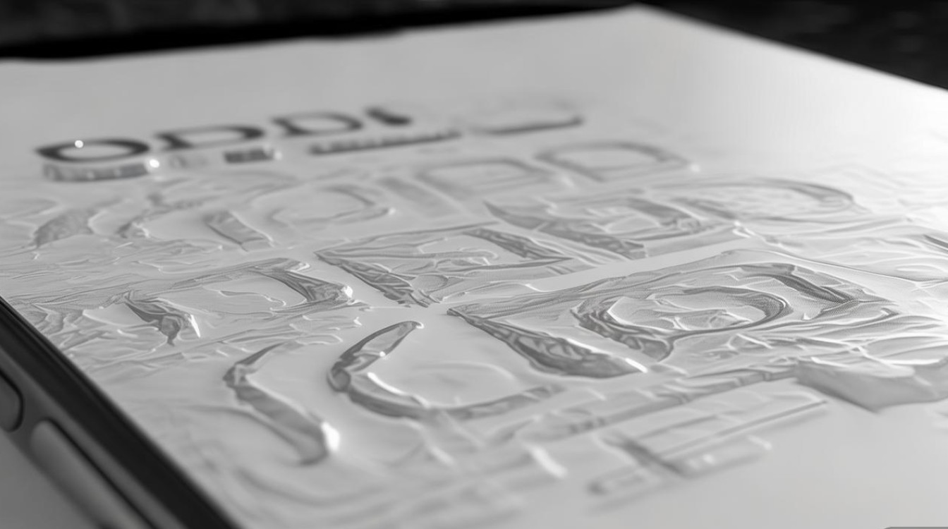 OPPO手机怎么打出凹凸不平的立体文字效果?