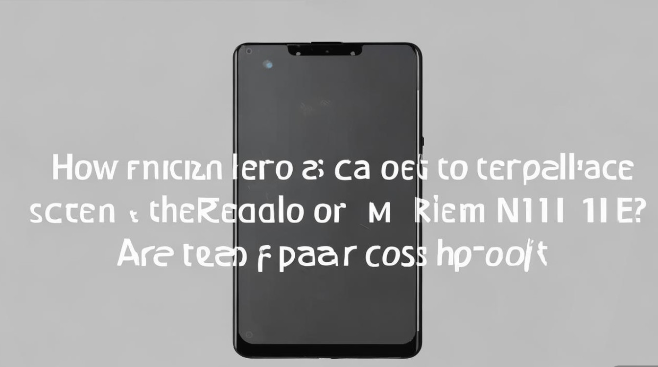 Redmi Note 11E换屏幕要花多少钱?维修成本高吗?