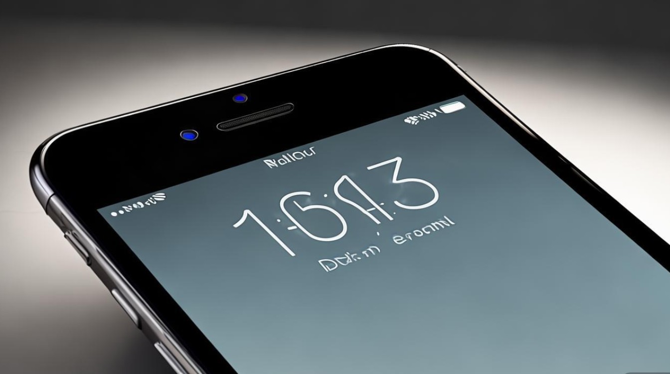 苹果4s时间显示在屏幕下方怎么调到上面?