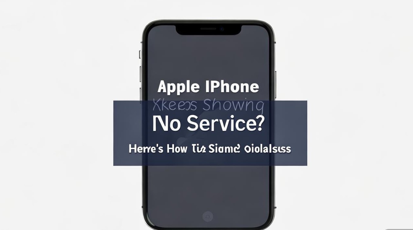 苹果手机总是显示无服务怎么办?教你解决信号问题