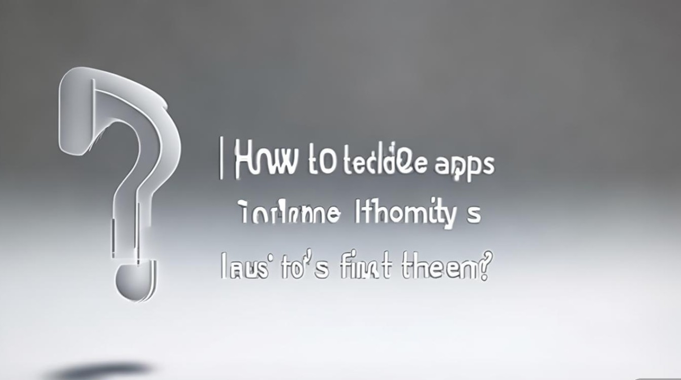 苹果手机怎么隐藏软件不被家人发现?