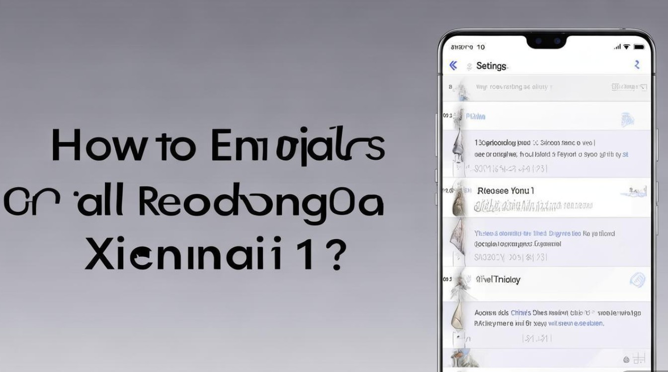 Xiaomi 11通话录音功能在哪开启？找不到入口怎么办？