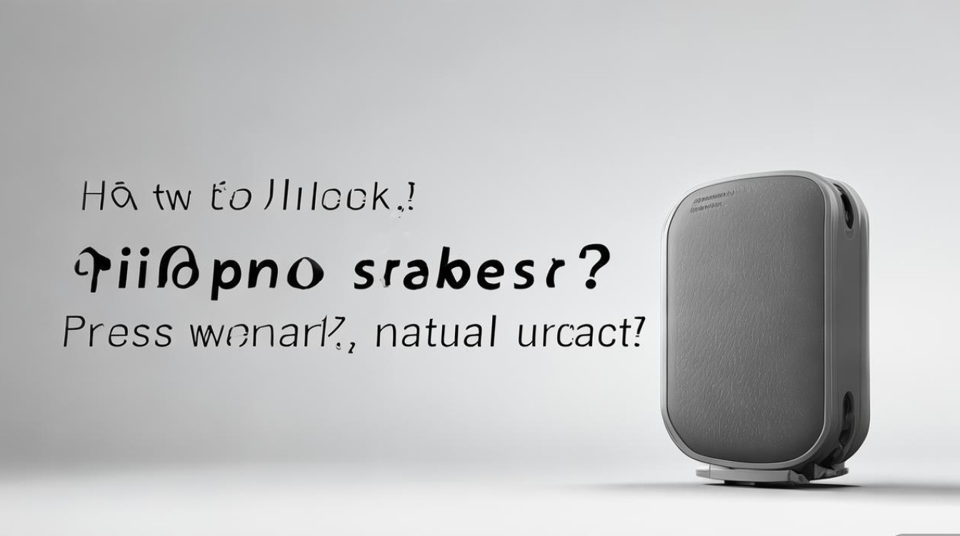 oppo小音响怎么解锁？按哪里啊没说明书急！