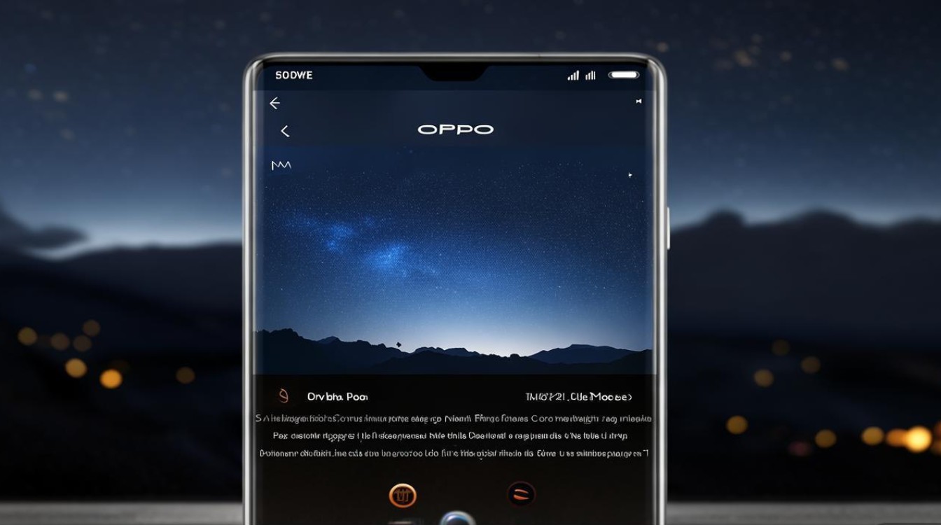 oppo手机极夜模式怎么拍才清晰不模糊？